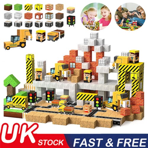 100pcs magnetic cube building - 100pcs,