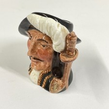 Rare - Royal Doulton Toby Character Small Jug 1 of the 3 Musketeers Athos D5508