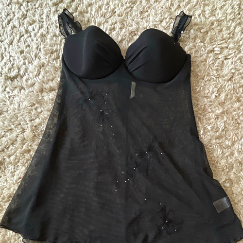 Senza diamanté black mesh - ,