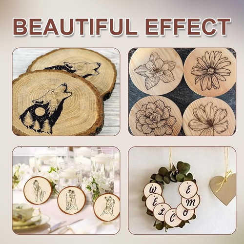 Wooden burning marker set - burning,