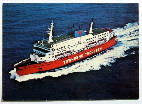 Postcard townsend thoresen - townsend,