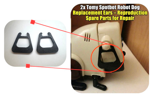 Tomy spotbot robot dog - dog, ears