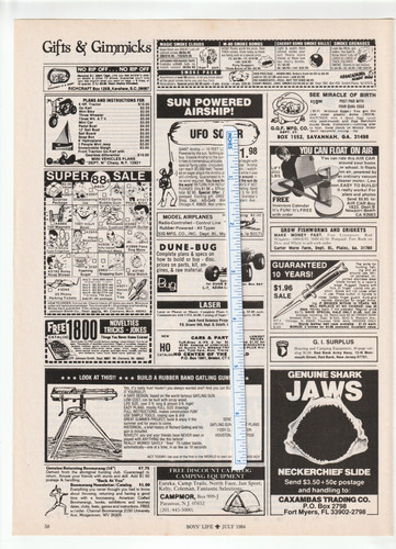 1984 rubber band gatling - gatling, gun