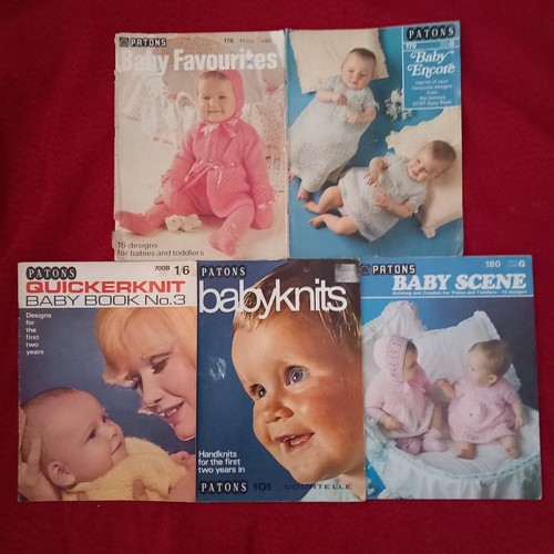 Vintage patons baby knitting - patons,