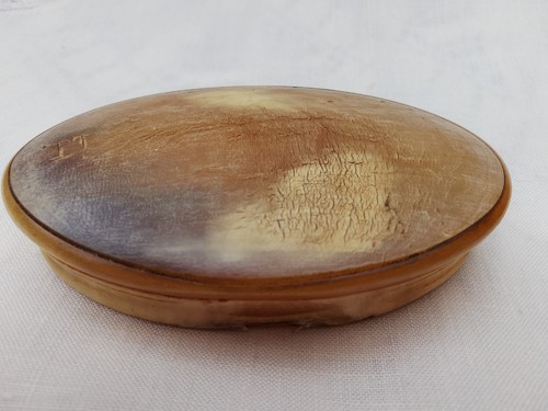 Georgian oval pressed bovine - georgian,