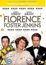 🆕FLORENCE FOSTER JENKINS (2016) (DVD 2016) RGN 2 PG MERYL STREEP HUGH GRANT