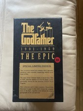 The Godfather collection VHS box set special limited edition 