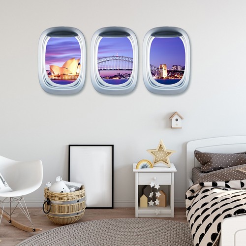 Sheets faux window decal - faux,