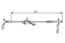 Genuine BOSCH Front Brake