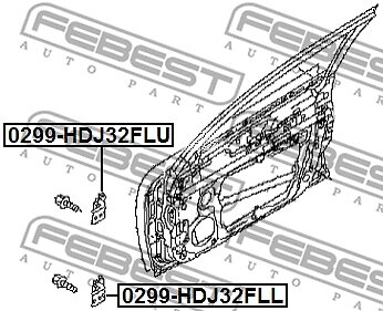 New door hinge for - new,