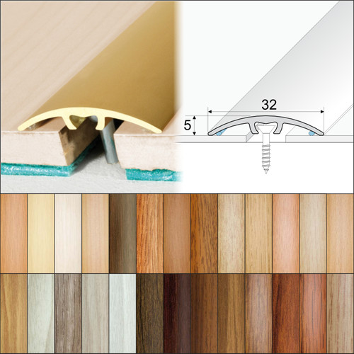 Aluminium wood effect door - ,