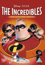The Incredibles DVD (2005) Brad Bird cert U 2 discs Expertly Refurbished Product