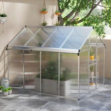 8x6ft Aluminium Greenhouse
