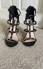 Studded Gladiator Sandals Heels 7