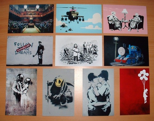 Banksy art prints - prints,