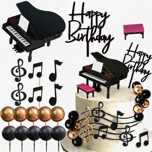 Music cake topper guitar - music,