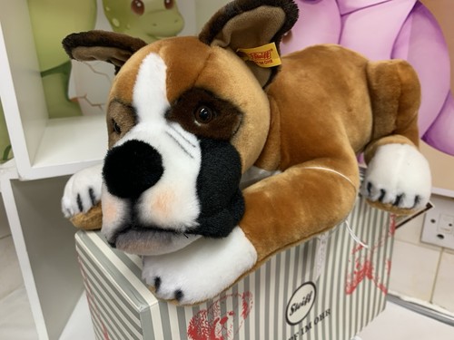 Steiff boxer dog large - boxer,