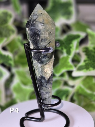 Natural crystal prehnite - natural, wand