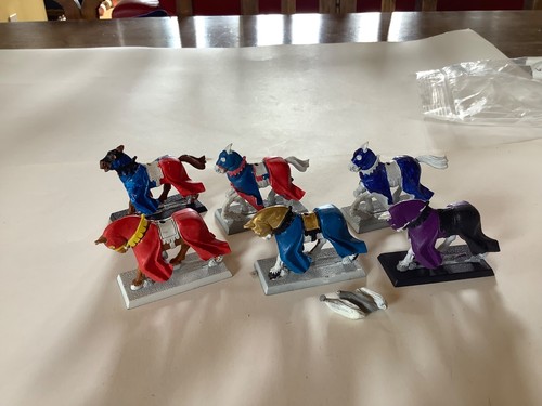 Warhammer bretonnia horses - warhammer,