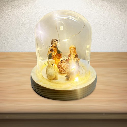 Resin nativity scene - resin,