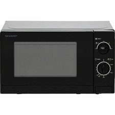 Sharp R20DKM Digital Microwave Oven 8 Programmes 20L 800w Dark Silver