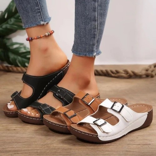 Womens wedge heel sandals - wedge,