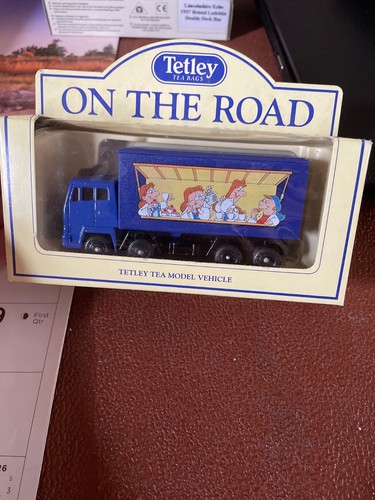 Tetley tea model vehicle - tetley,