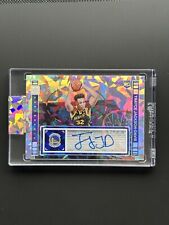 2023-24 Panini Photogenic Trayce Jackson-Davis Cracked Ice Rookie RC Auto /75