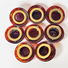 8 Vintage Bakelite Art Deco