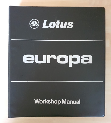 Lotus europa original - original, workshop