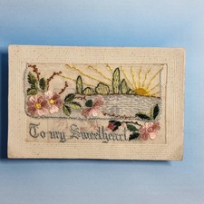 WW1 Silk Greeting France