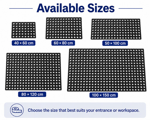 Hollow mat heavy duty rubber - hollow,