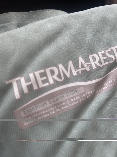 Thermarest expedition large - thermarest,