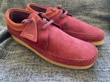 Red Suede Clark’s Originals