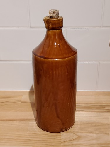 Antique brown salt glazed - antique,