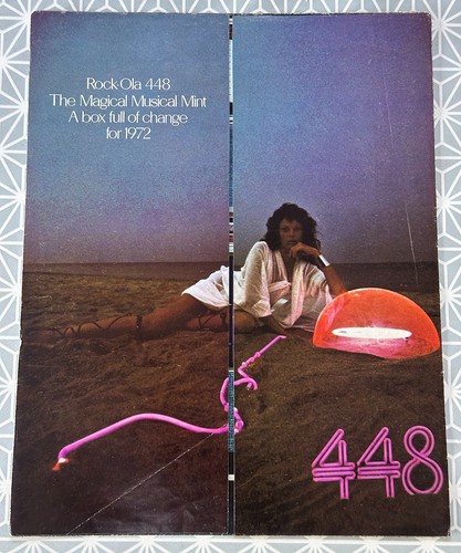Vintage rare rock ola 448 - rare, rock-ola