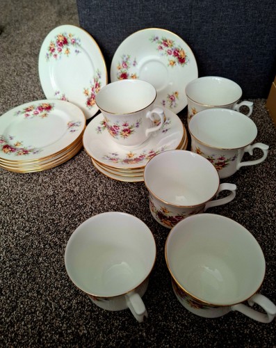 Vintage queen anne tea set - anne,
