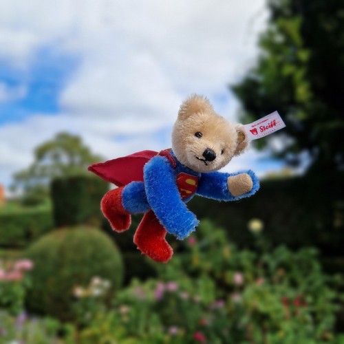 New steiff superman - -,