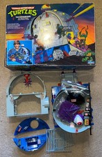 TECHNODROME Boxed TMNT Teenage Mutant Ninja Hero Turtles Vintage 1990 Figure Toy