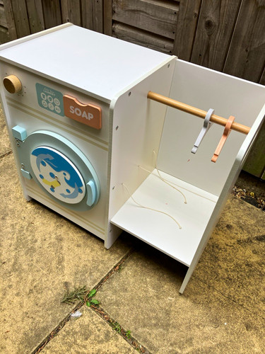 Wooden pretend play laundry - wooden,