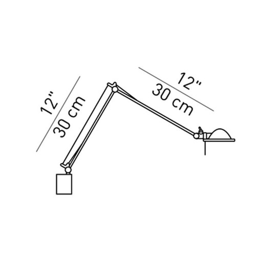 Luceplan berenice small - small, wall
