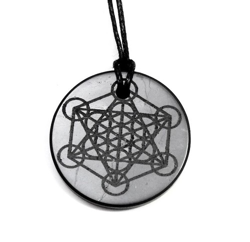 Shungite pendant merkaba - shungite,