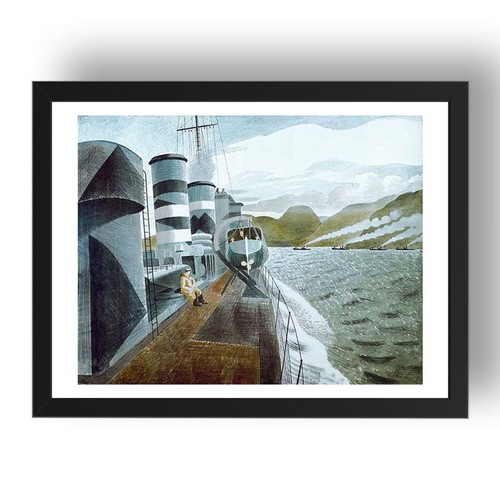 Eric ravilious leaving scapa - ravilious,