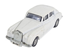 Matchbox Rolls-Royce Silver Cloud Vintage Seerol Toy Car White Color RR 1959.