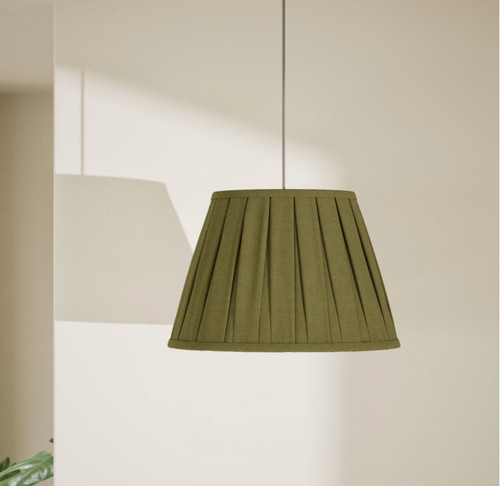 Olive pleated 30cm - olive, empire