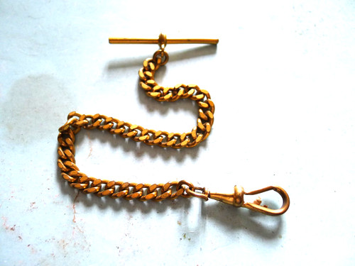 Gold plated pocket watch - pocket,
