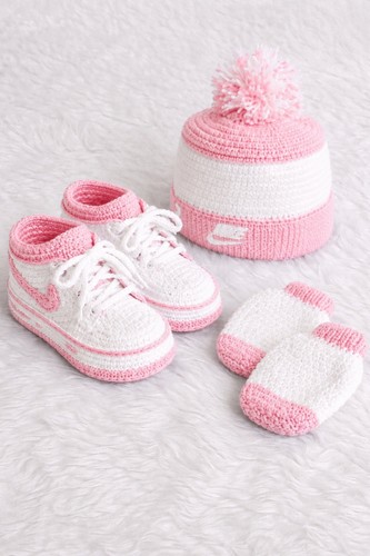Nike crochet baby trainers - baby,