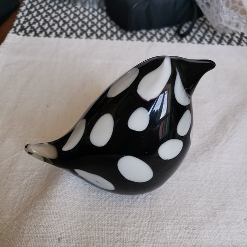 Murano art glass bird - art,