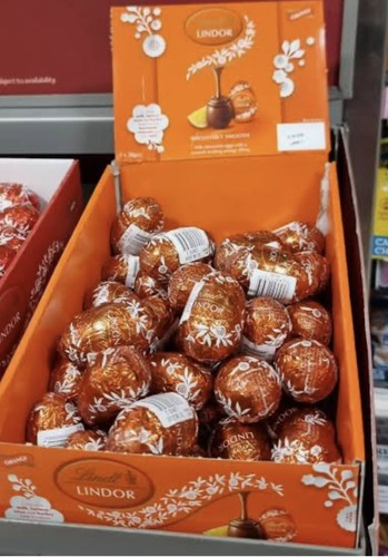 Lindt lindor orange chocolate - lindor,