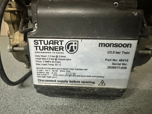 Stuart turner monsoon - stuart, twin